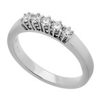 Salvini 18k White Gold Diamond Ring // Ring Size: 6.75 // Pre-Owned