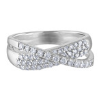 Ponte Vecchio 18k White Gold Diamond Ring // Ring Size: 5.25 // Pre-Owned