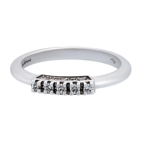 Salvini 18k White Gold Diamond Ring // Ring Size: 7.25 // Pre-Owned