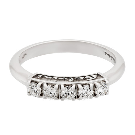 Salvini 18k White Gold Diamond Ring // Ring Size: 7.5 // Pre-Owned