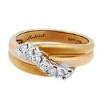 Salvini 18k Two-Tone Gold Diamond Ring // Ring Size: 7 // Pre-Owned