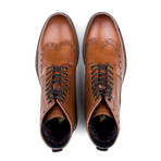 Archer Brogue Boot // Tan (UK 8)