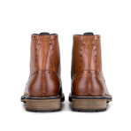 Archer Brogue Boot // Tan (UK 8)
