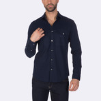 Marvin Dress Shirt // Navy (XL)