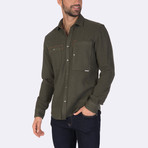 Jasper Dress Shirt // Green (S)