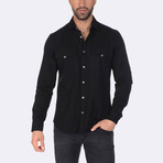 Jorn Dress Shirt // Black (XL)