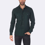 Israel Dress Shirt // Green (L)