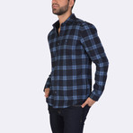 Dwayne Dress Shirt // Navy + Indigo (XL)