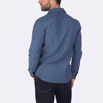Beckham Dress Shirt // Indigo (XL)