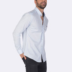 Spencer High Quality Basic Dress Shirt // Blue (XL)