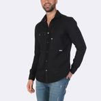 Rafael Dress Shirt // Black (L)