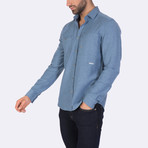 Kyan Dress Shirt // Blue (L)