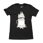 Camping Cup Tee // Black (XS)
