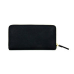 Robinson Zip Continental Wallet // Black