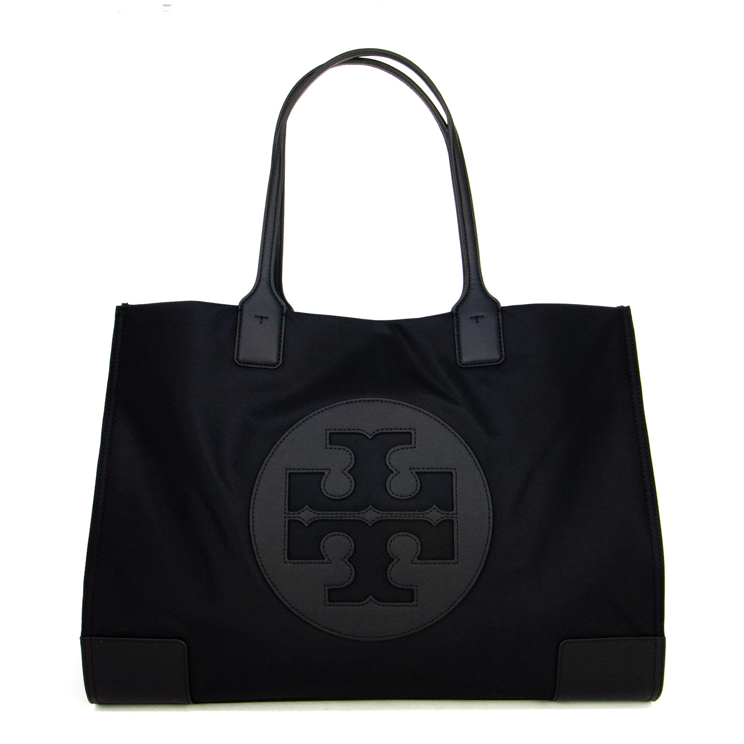 Ella Leather Tote // Black - Tory Burch - Touch of Modern
