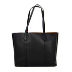 Perry Triple Compartment Tote // Black