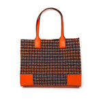 Large Tweed Handbag // Multicolor