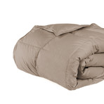 Cloud End Down Alternative Comforter // Simply Taupe (Twin/Twin Xl)