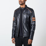 Herald Leather Jacket // Black (M)