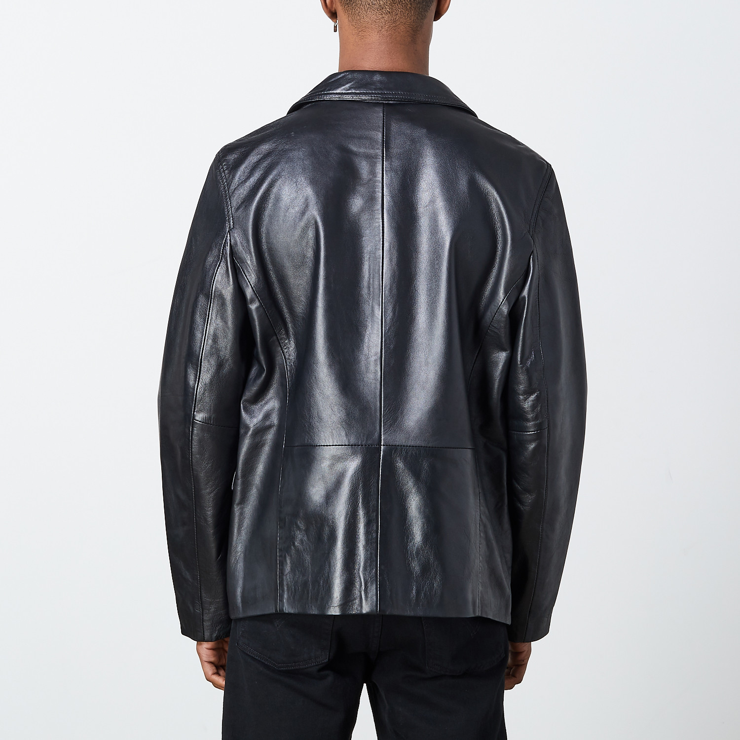 Carlos Leather Jacket // Black (S) - hElium - Touch of Modern