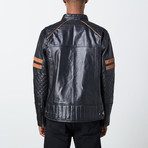 Herald Leather Jacket // Black (L)