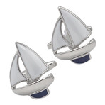 Sails Cufflink // Silver