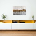 Golden Formation // Nikki Chauhan (40"W x 26"H x 1.5"D)