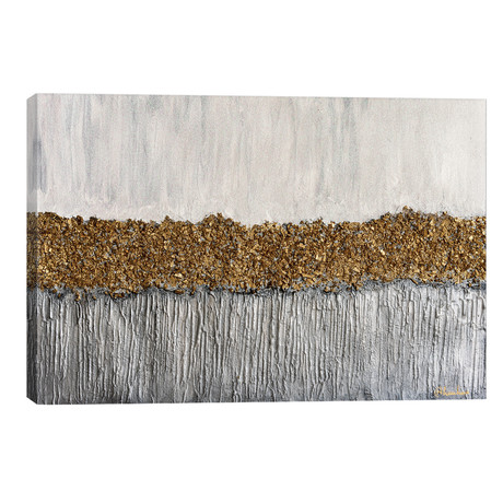 Golden Formation // Nikki Chauhan (40"W x 26"H x 1.5"D)