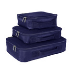 Compression Packing Cubes // Set of 3 (Black)