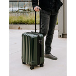 Super Charged Carry-On Spinner (Brushed Chrome)