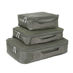 Compression Packing Cubes // Set of 3 (Black)