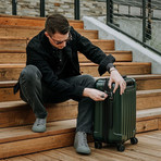 Super Charged Carry-On Spinner (Brushed Chrome)