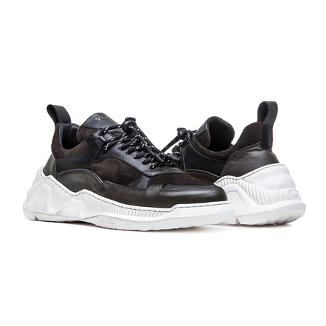 Tropea 1 Leather Shoes // Military (Euro: 40)