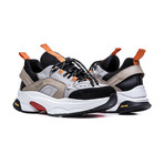 Positano 1 Leather Shoes // Gray + Black (Euro: 41)