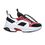 Positano 1 Leather Shoes // Black + Red (Euro: 41)