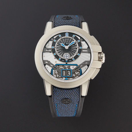 Harry Winston Project Z11 Ocean Skeleton Automatic // OCEABD42ZZ001 // New