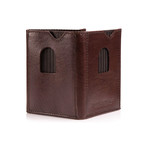 Tri-Fold Wallet // Brown