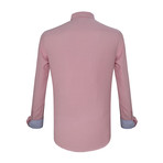 Richard Dress Shirt // Pink + White (L)