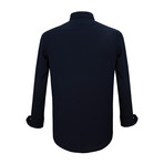 Payton Dress Shirt // Navy (M)