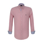 Richard Dress Shirt // Pink + White (XL)