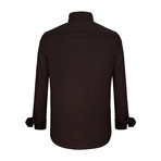 Scot Dress Shirt // Black + Brick (XL)