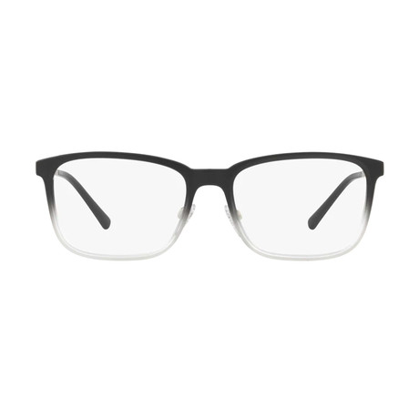 Burberry // Men's Matte Black Gradient Optical Frame // Matte Black Gradient