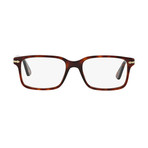 Persol // Men's Acetate Rectangle Optical Frame // Tortoise