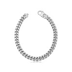 Sterling Silver Curb Link Bracelet