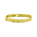 18K Yellow Gold Plated Sterling Silver Bracelet