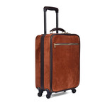 Two-Tone Suitcase // Rust + Brown