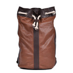 Backpack // Chestnut + Brown