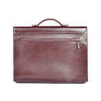 Briefcase // Brown