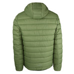 Culebra Lightweight Puffa Jacket // Forest Green (M)