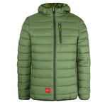 Culebra Lightweight Puffa Jacket // Forest Green (XL)